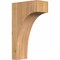 Ekena Millwork Huntington Smooth Corbel, Western Red Cedar, 5 1/2"W x 12"D x 20"H COR06X12X20HUN00SWR - alternate 1